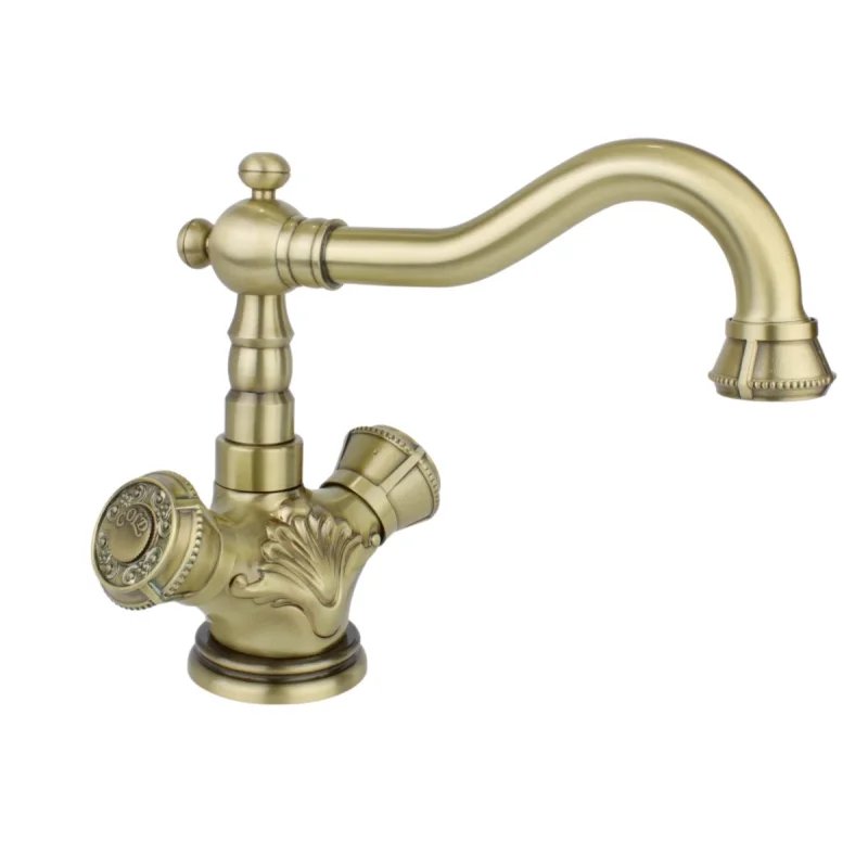 Смеситель для раковины Bronze de Luxe Royal 10218 Бронза Смеситель для раковины Bronze de Luxe Royal 10218 Бронза