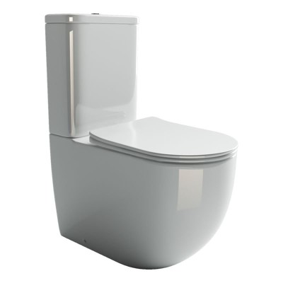 Унитаз-компакт Ceramicanova Mia Rimless CN1801 с мик...