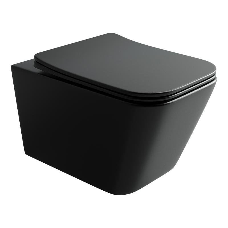 Унитаз подвесной Ceramicanova Metric CN3007MB Унитаз подвесной Ceramicanova Metric CN3007MB