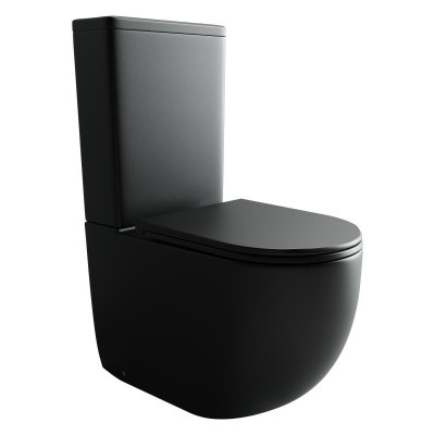 Унитаз-компакт Ceramicanova Metropol CN4001MB черный...