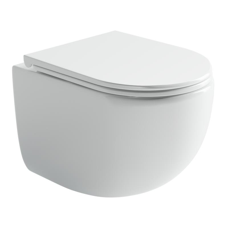Унитаз подвесной Ceramicanova UP Rimless CN4007 белый Унитаз подвесной Ceramicanova UP Rimless CN4007 белый