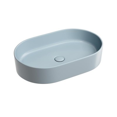 Раковина Ceramicanova Element CN6048MHL серо-голубая...