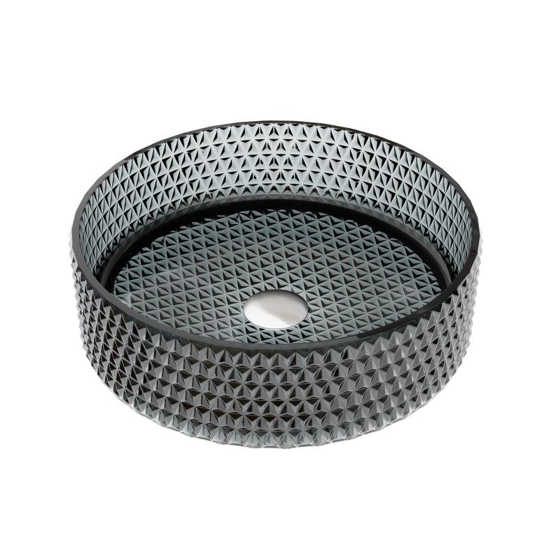 Раковина Ceramicanova Cristal CN6060 черная Раковина Ceramicanova Cristal CN6060 черная