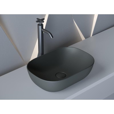 Раковина Ceramicanova Element CN6009MDH темный антра...