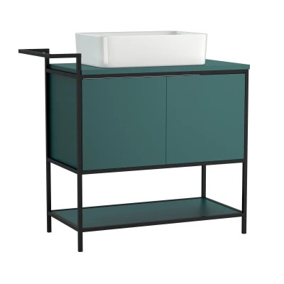 Тумба под раковину Cersanit Botanique 63015 зеленый