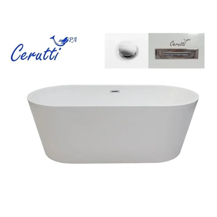Ванна RESIA150 акриловая отдельностоящая Ceruttispa (1500x750x580)