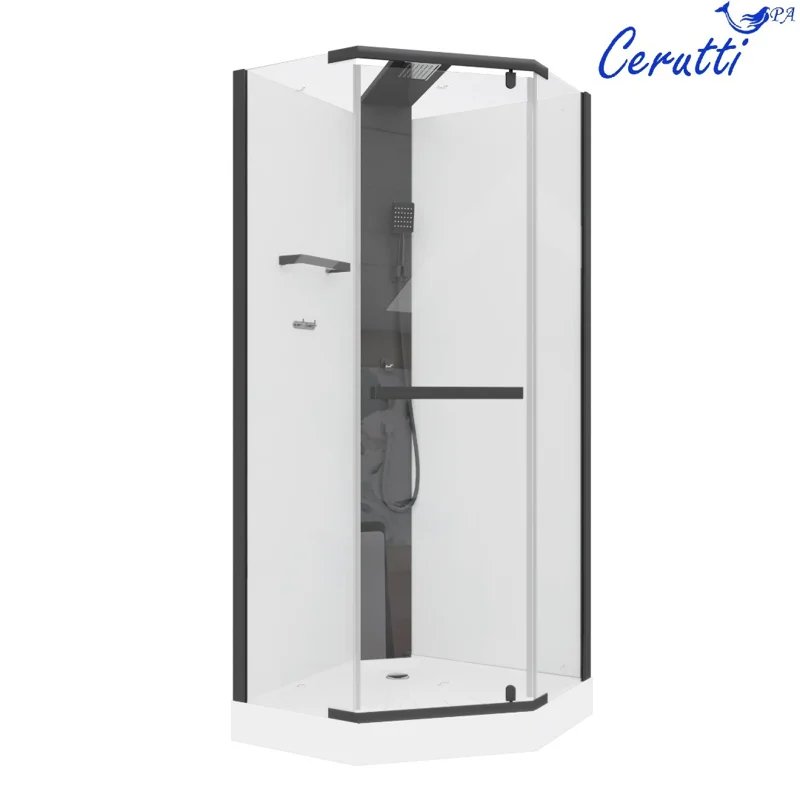 Кабина CHIKA901B душевая без крыши Ceruttispa (90x90x215-225) Кабина CHIKA901B душевая без крыши Ceruttispa (90x90x215-225)