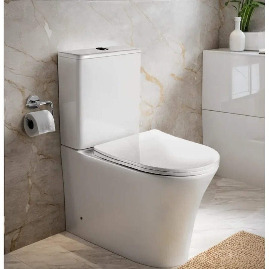 Унитаз ADIGE напольный безободковый Ceruttispa CT7836 (620х365х820)

