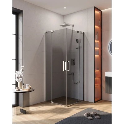 Душевой уголок Cezares SLIDER-AH-2-70/80-80/90-GRIGI...