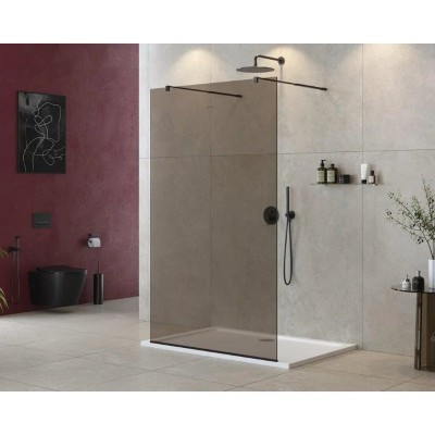 Душевая перегородка CEZARES LIBERTA-L-2-120-BR-NERO