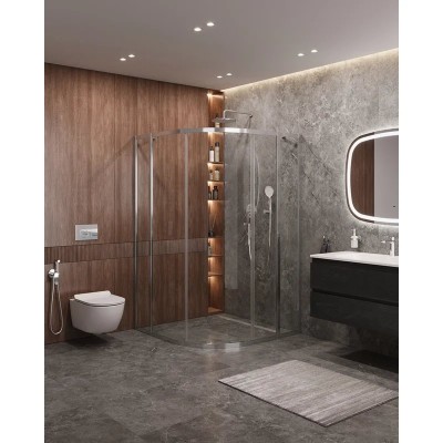 Душевой уголок Cezares MOLVENO-R-11-90+20-C-Cr-IV