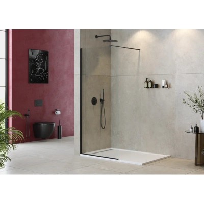 Душевая перегородка CEZARES LIBERTA-L-1-100-C-NERO