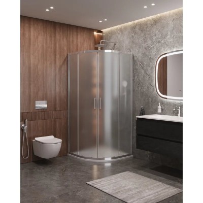 Душевой уголок Cezares MOLVENO-R-2-100-P-Cr