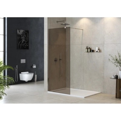 Душевая перегородка CEZARES LIBERTA-L-1-100-BR-Cr