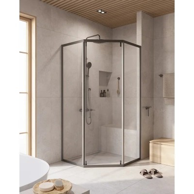 Душевой уголок Cezares RELAX-304-P-1-100-C-GM