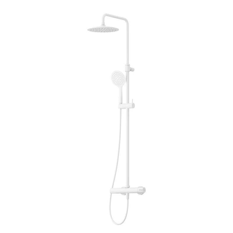 Душевая система Cezares Leaf LEAF-CDA-25-L-BIO Белая матовая Душевая система Cezares Leaf LEAF-CDA-25-L-BIO Белая матовая
