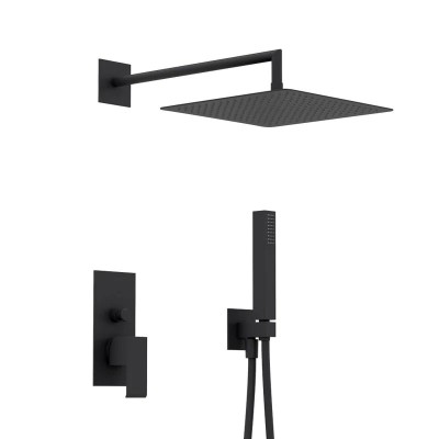 Душевая система Cezares Porta PORTA-DSIPQ-30-NOP Черный