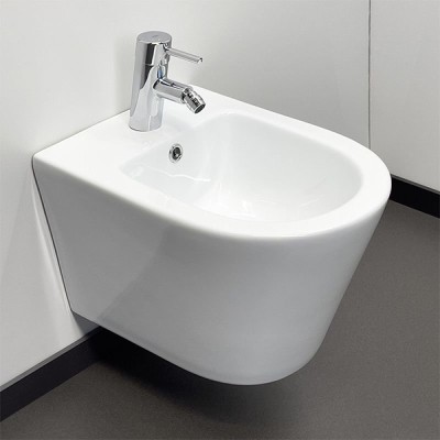 Подвесное биде Comforty 00-00012853 с переливом Белый