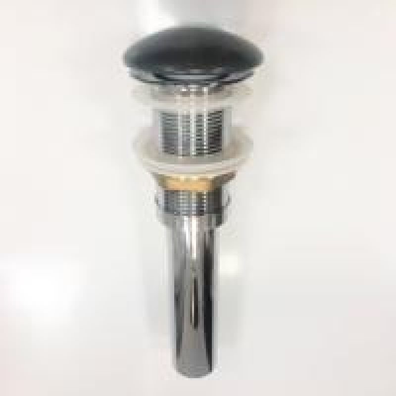 Донный клапан Comforty 00-00007644 с керамическим верхом, графит матовый, DK-01 MDH Донный клапан Comforty 00-00007644 с керамическим верхом, графит матовый, DK-01 MDH