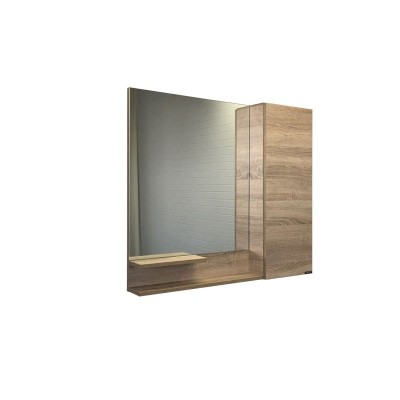 Зеркало-шкаф Comforty Варна-90 00-00009918 дуб сонома
