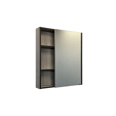 Зеркало-шкаф Comforty Вена-70 00-00009272 дуб дымчатый
