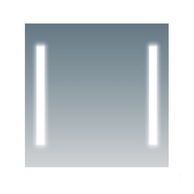 Зеркало Comforty Жасмин-75 00-00014139 750*650, LED-...