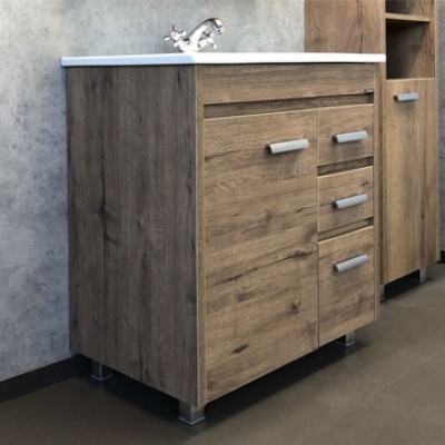 Тумба с раковиной Comforty "Марио-75" 00-0...