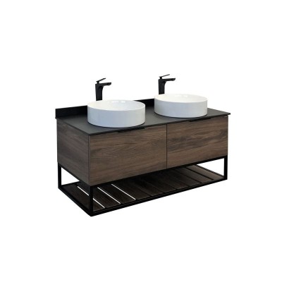 Тумба с раковиной Comforty "Порто-120-2" 0...