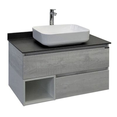 Тумба с раковиной Comforty Прага-90 00-00014424 дуб ...