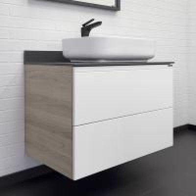 Тумба с раковиной Comforty Таллин-80 00-00014814 Бел...