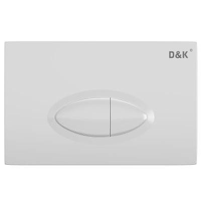 Клавиша смыва D&K Rhein Marx DB1399016 Белая