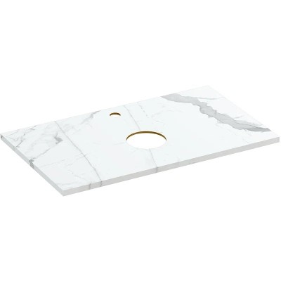 Столешница под раковину Cersanit Stone 80 63853 Бела...