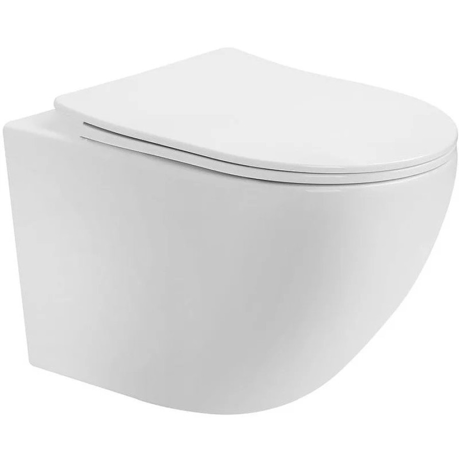 Унитаз ORLTER Aria PP подвесной безободковый Ceruttispa CT10571 (490х360х370)