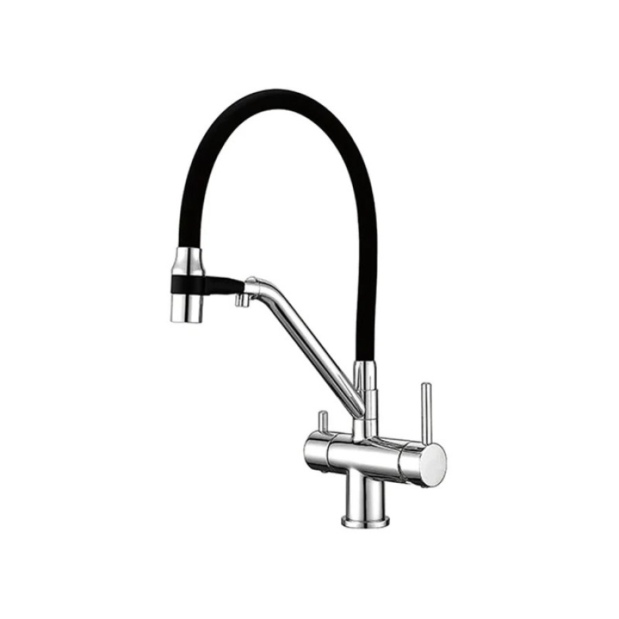 Смеситель для кухни с гибким изливом Gappo G4398-80