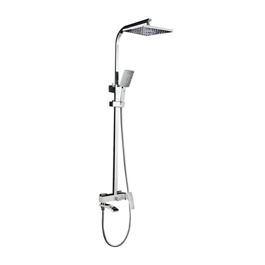 Душевая система Gappo G07 G2407-8 Белая Хром