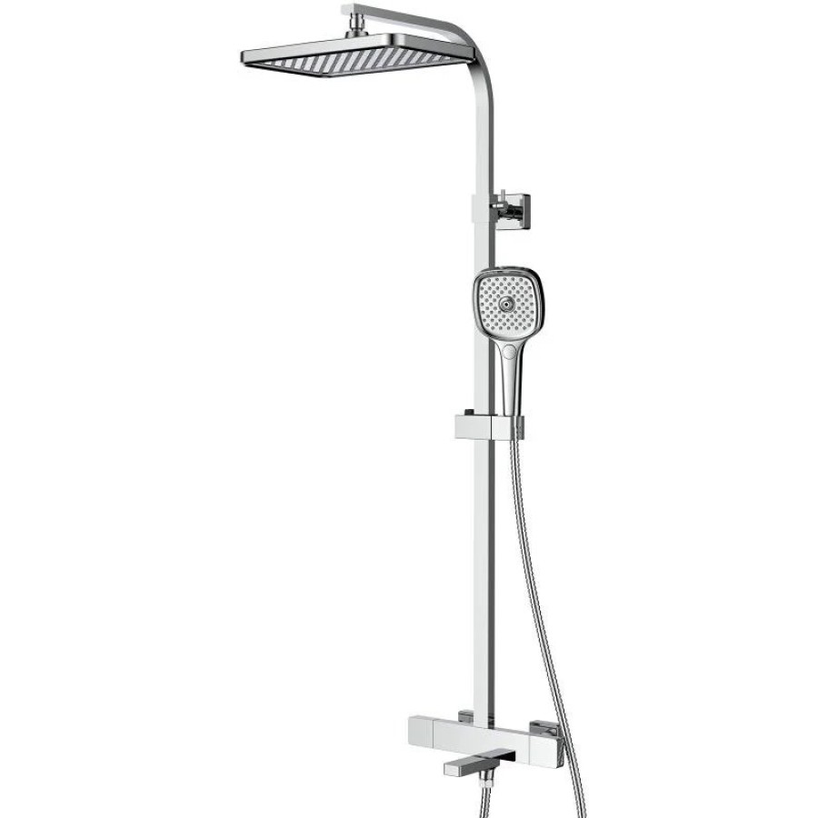 Душевая стойка с термостатом Gappo G2491-50 Хром