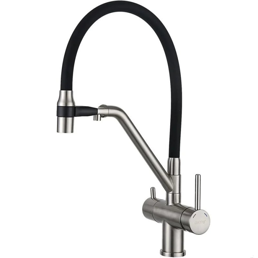 Смеситель для кухни с гибким изливом Gappo G4398-85