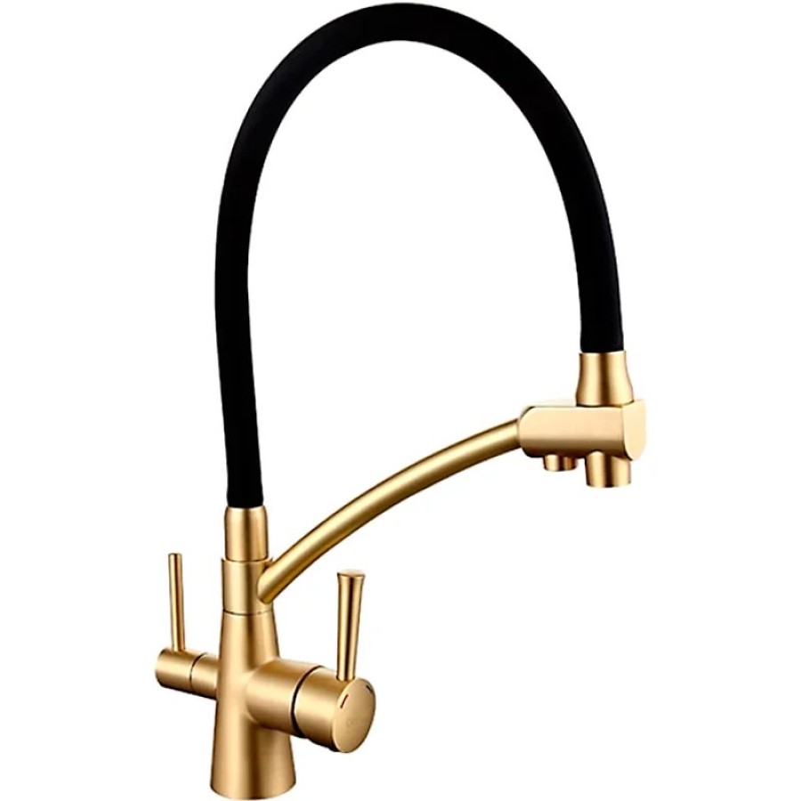 Смеситель для кухни с гибким изливом Gappo G4398-1