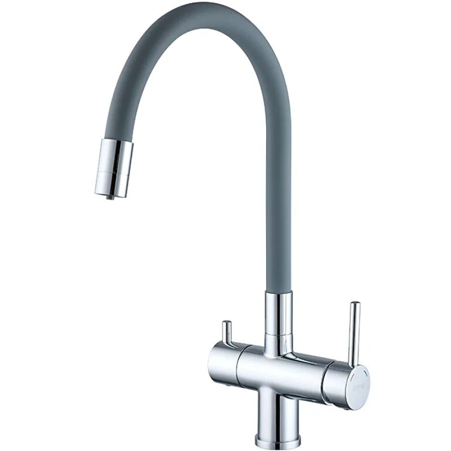 Смеситель для кухни с гибким изливом Gappo G4398-30