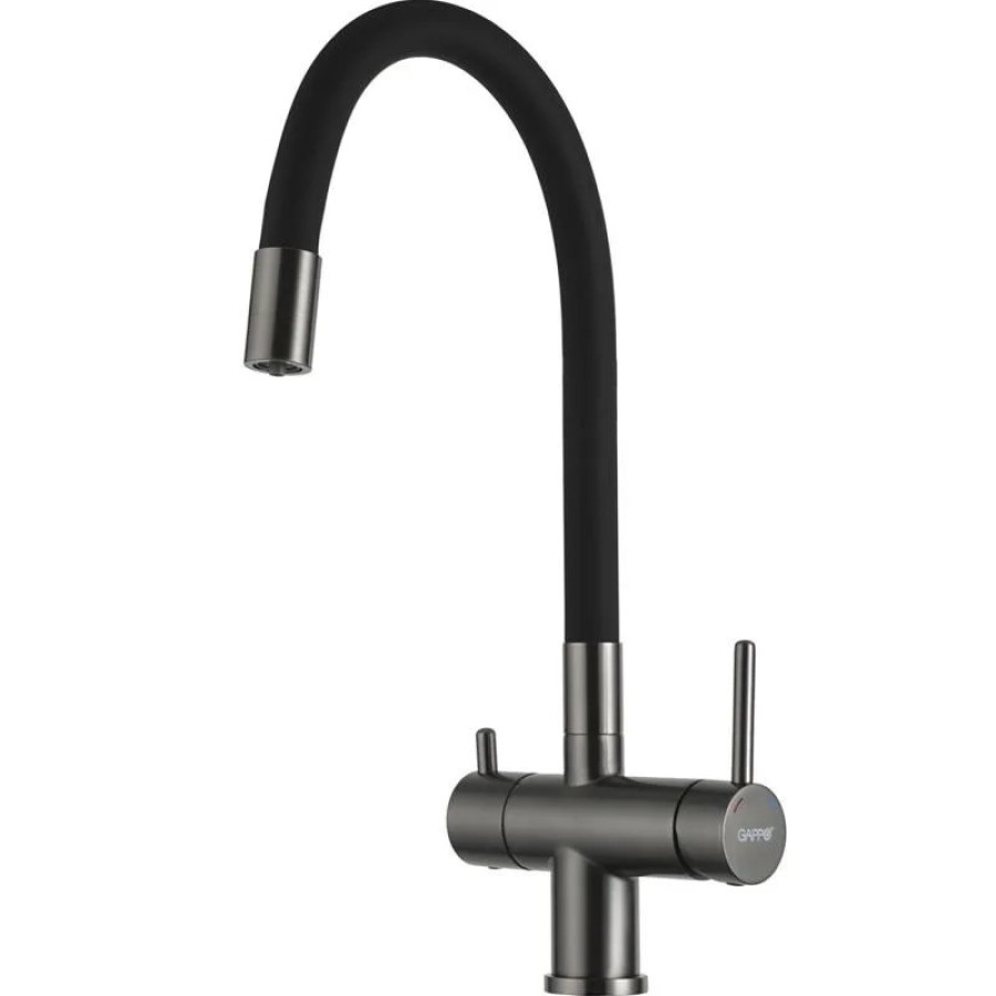 Смеситель для кухни с гибким изливом Gappo G4398-39
