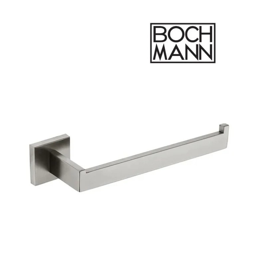 Держатель CR-F25-H10-1 для полотенец из нержавеющей стали BOCH MANN (300х55х80), цвет нержавеющая сталь