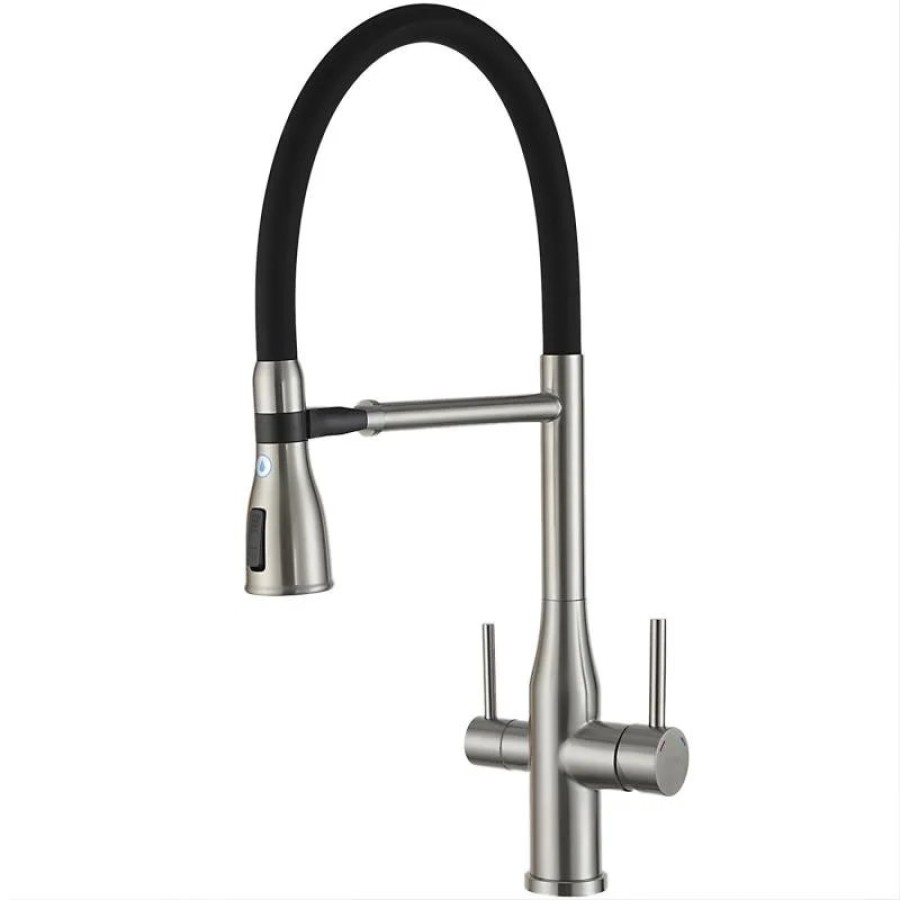 Смеситель для кухни с гибким изливом Gappo G4399-75