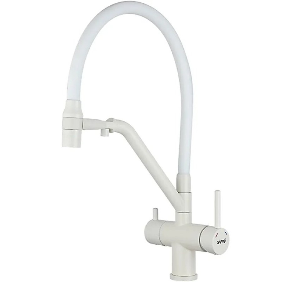Смеситель для кухни с гибким изливом Gappo G4398-88