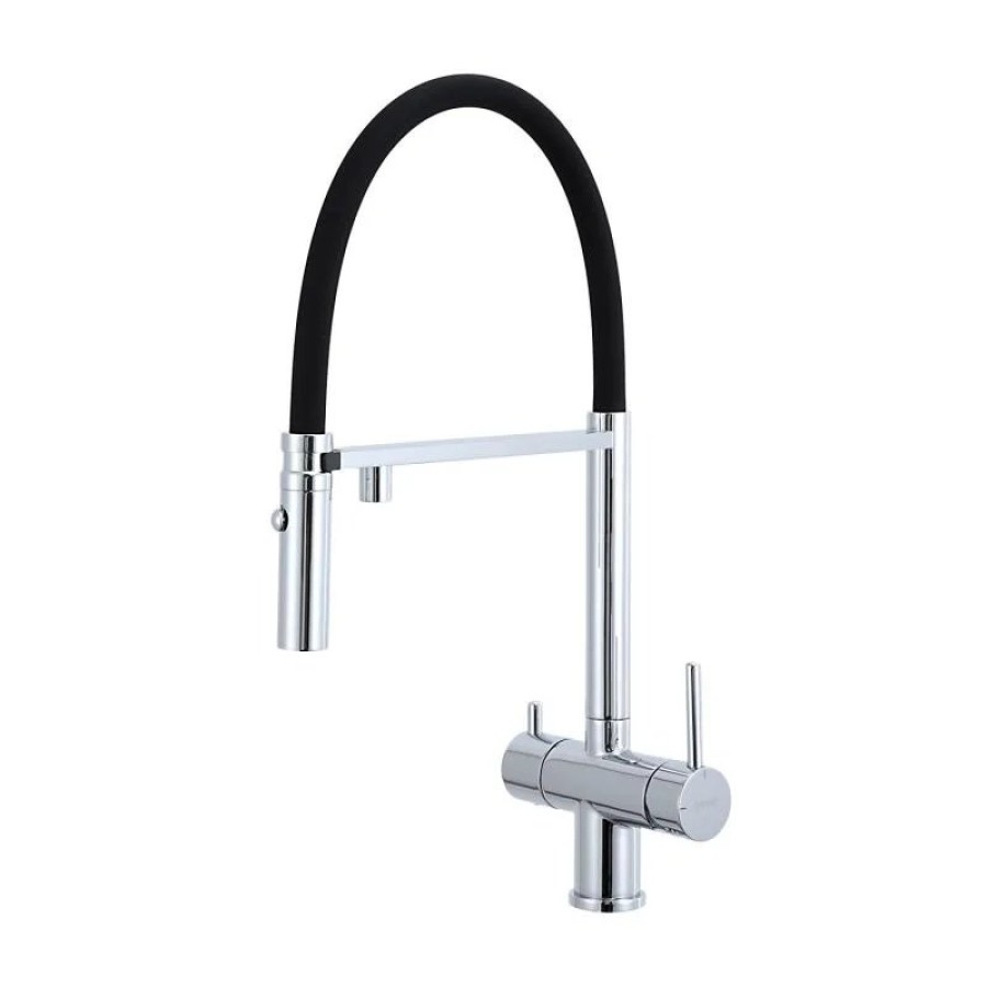 Смеситель для кухни с гибким изливом Gappo G4397-80