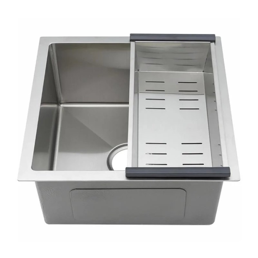 Мойка для кухни с коландером из нержавеющей стали Gappo GS4444