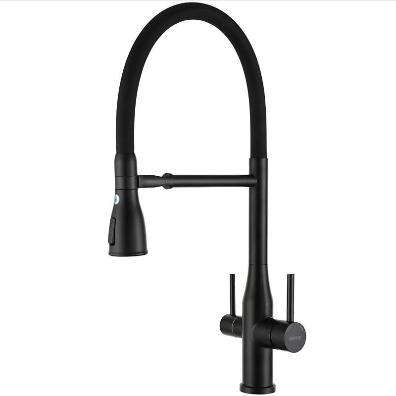 Смеситель для кухни с гибким изливом Gappo G4399-76 Смеситель для кухни с гибким изливом Gappo G4399-76
