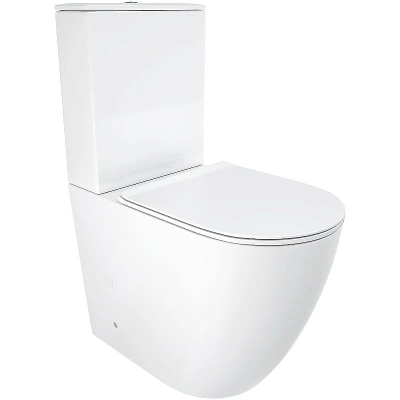 Унитаз BELLA напольный безободковый высокий Ceruttispa CT8709 (620х385х920) Унитаз BELLA напольный безободковый высокий Ceruttispa CT8709 (620х385х920)