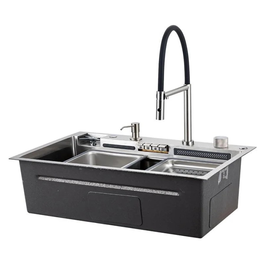 Многофункциональная мойка для кухни Gappo GS7547-15