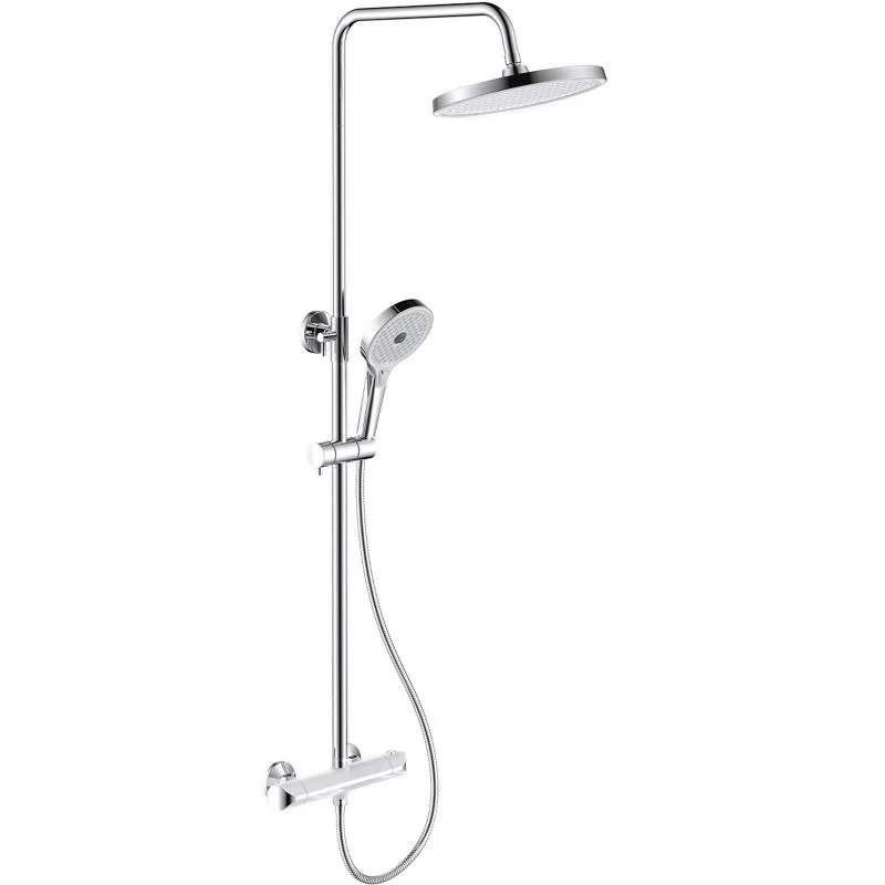 Душевая система Gappo G03-8 G2403-48 с термостатом Белая Хром Душевая система Gappo G03-8 G2403-48 с термостатом Белая Хром
