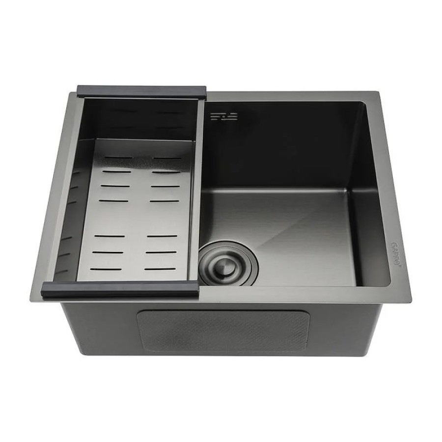 Мойка для кухни с коландером из нержавеющей стали Gappo GS5040-6